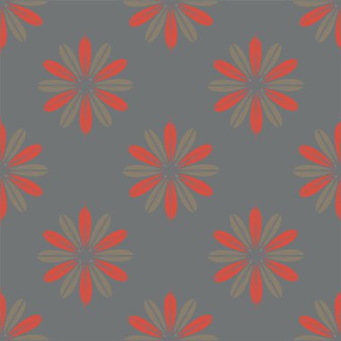  arka plan için çiçekli soyut geometrik seamless modeli