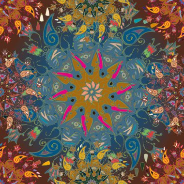 Arkaplan için soyut geometrik renkli desen. vektör illüstrasyonu 