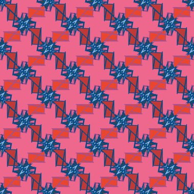 Soyut geometrik sorunsuz arka plan deseni. 