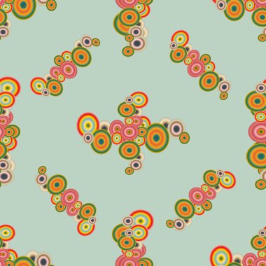 soyut geometrik renkli Dikişsiz desen arka plan için vektör çizim