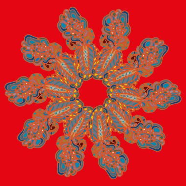 Stil zentangle yeni simetrik mandala doodle ile sanat esin kaynağı oldu. Duvar kağıdı, desen dolgularını, web sayfaları, yüzey dokuları için dekoratif nesne-ebilmek var olmak kullanılmış.