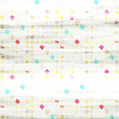 soyut geometrik renkli Dikişsiz desen arka plan için vektör çizim