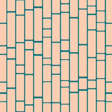 Sorunsuz doku bir tuğla duvar desen arka planı için.