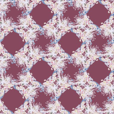 soyut dikişsiz desen, vektör illüstrasyonu