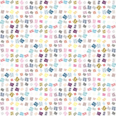 soyut geometrik renkli Dikişsiz desen arka plan için vektör çizim