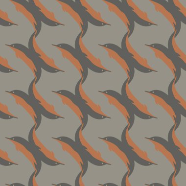 Dekoratif renkli seamless modeli sevimli yunuslar ile