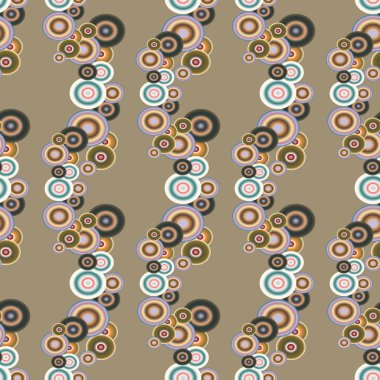 soyut geometrik renkli Dikişsiz desen arka plan için vektör çizim