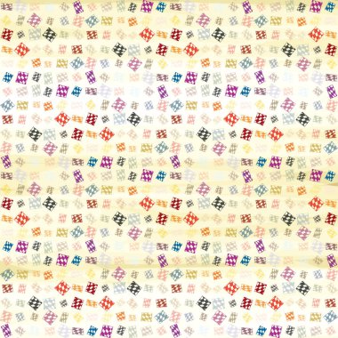 soyut geometrik renkli Dikişsiz desen arka plan için vektör çizim