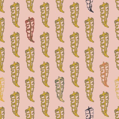 Memphis tarzı zemin ağaç yaprakları 