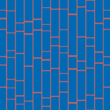 Sorunsuz doku bir tuğla duvar desen arka planı için.