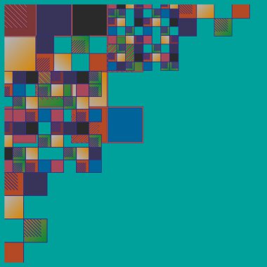 soyut geometrik renksiz desen