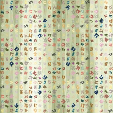 soyut geometrik renkli Dikişsiz desen arka plan için vektör çizim