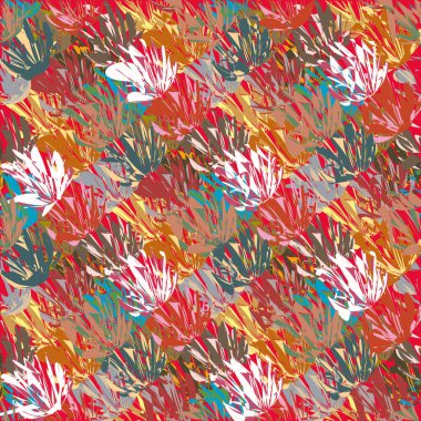 Arka plan, vektör çizim için soyut renkli seamless modeli