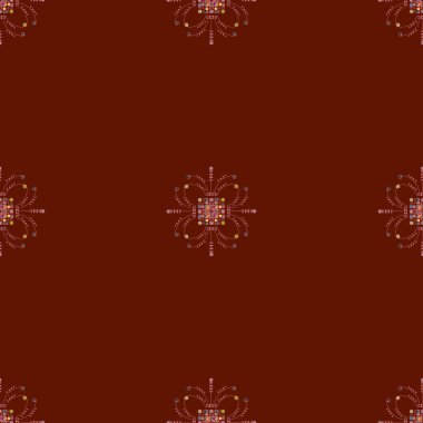 Vintage seamless modeli, vektör çizim 