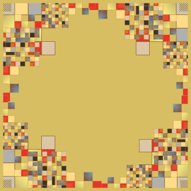 soyut geometrik renksiz desen