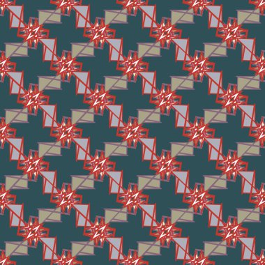 Soyut geometrik sorunsuz arka plan deseni. 