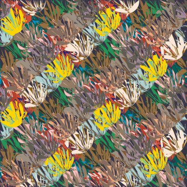 Arka plan, vektör çizim için soyut renkli seamless modeli