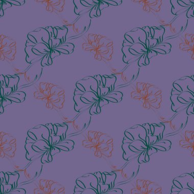 Renkli Yay ve kurdeleler sorunsuz desenli arka.