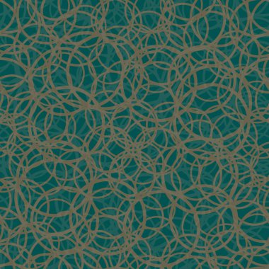 vektör çizim arka planı için daireler ile seamless modeli   