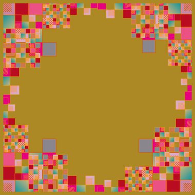 soyut geometrik renksiz desen