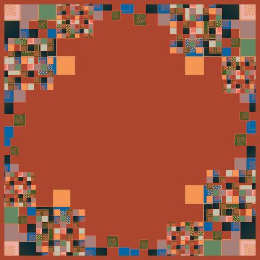 soyut geometrik renksiz desen