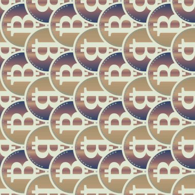 bitcoins parlak parlak pahalı sikkeleri ile Seamless modeli 