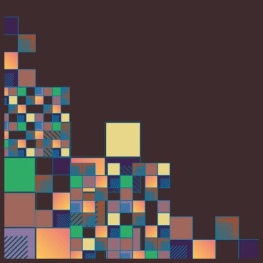 soyut geometrik renksiz desen