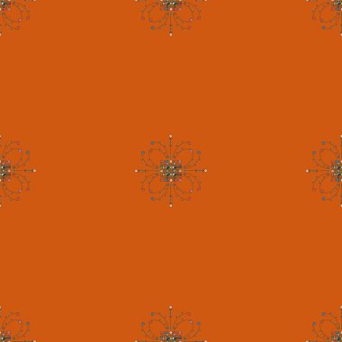 Vintage seamless modeli, vektör çizim 