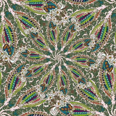 soyut dikişsiz desen, vektör illüstrasyonu