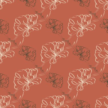 Renkli Yay ve kurdeleler sorunsuz desenli arka.