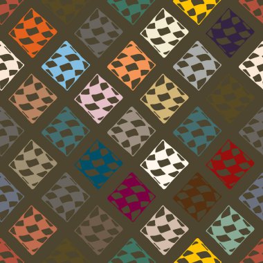 soyut dikişsiz desen, vektör illüstrasyonu