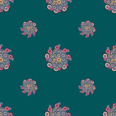 soyut geometrik renkli Dikişsiz desen arka plan için vektör çizim