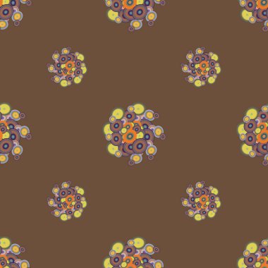 soyut geometrik renkli Dikişsiz desen arka plan için vektör çizim