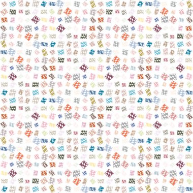 soyut geometrik renkli Dikişsiz desen arka plan için vektör çizim