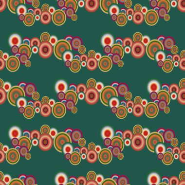 soyut geometrik renkli Dikişsiz desen arka plan için vektör çizim