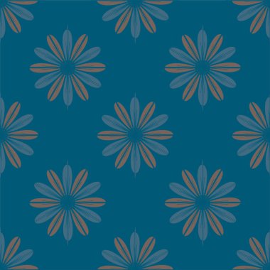  arka plan için çiçekli soyut geometrik seamless modeli