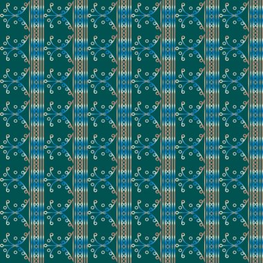 Altın seamless modeli, vektör çizim 