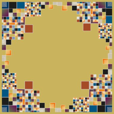 soyut geometrik renksiz desen