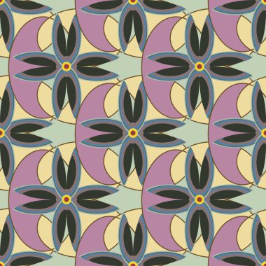 Sorunsuz çiçek desenli arka plan.