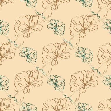 Renkli Yay ve kurdeleler sorunsuz desenli arka.