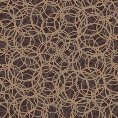 vektör çizim arka planı için daireler ile seamless modeli   