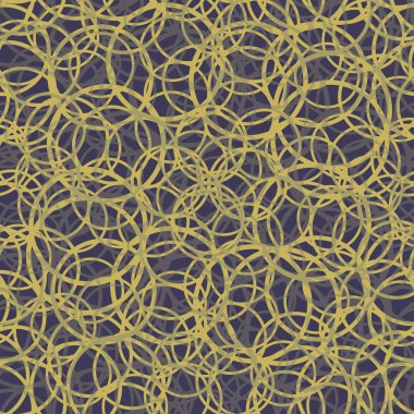 vektör çizim arka planı için daireler ile seamless modeli   