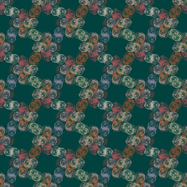 Arka plan, vektör çizim için soyut renkli seamless modeli