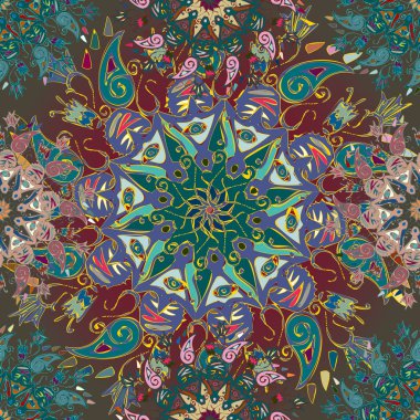 Arkaplan için soyut geometrik renkli desen. vektör illüstrasyonu 