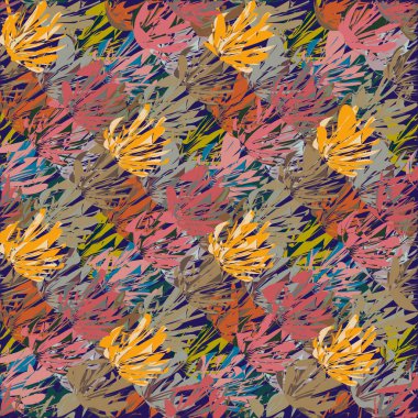 Arka plan, vektör çizim için soyut renkli seamless modeli