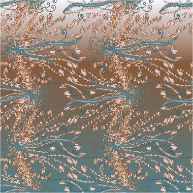 Arka plan, vektör çizim için soyut renkli seamless modeli