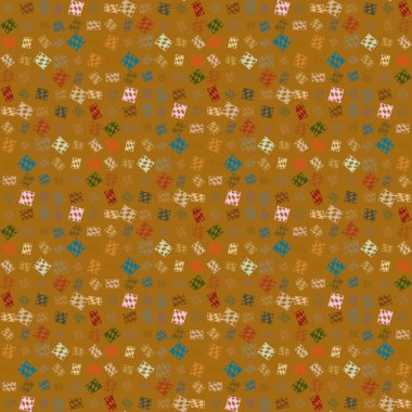 soyut geometrik renkli Dikişsiz desen arka plan için vektör çizim