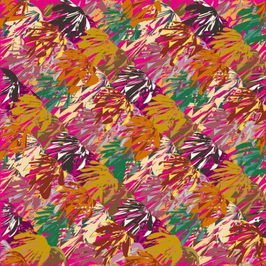 Arka plan, vektör çizim için soyut renkli seamless modeli