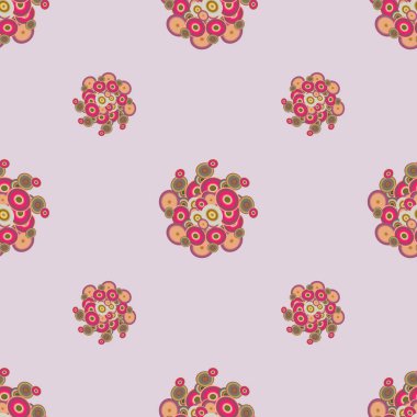 soyut geometrik renkli Dikişsiz desen arka plan için vektör çizim