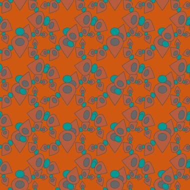 Soyut geo damla şeklindeki PIN arka plan deseni. 